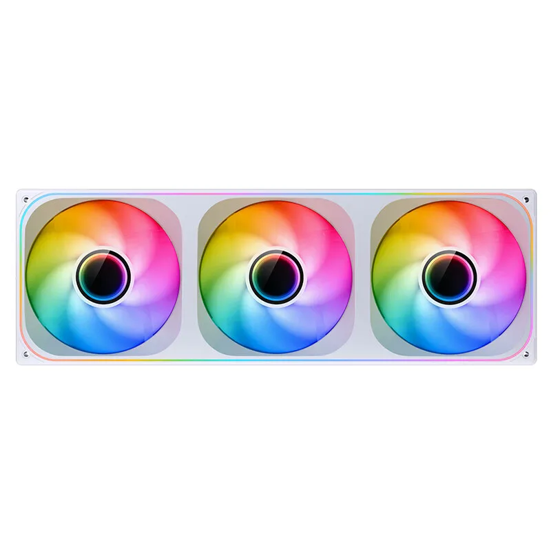 JONSBO ZA-140/420 ケース冷却ファン 140mm ARGB 3接続ボディ PWM 静音ファン 交換式ファンブレード