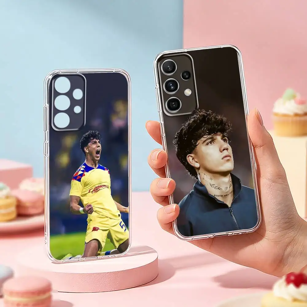 Funda Transparente para Teléfono Móvil Samsung S25,24,21,22,23,30,Ultra,20,Plus,Fe,Lite,Note con Diseño de K-Kevin Alvarez de México