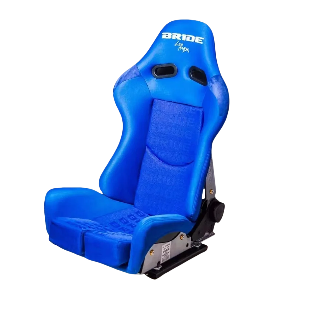 JBR1020 Hot Selling Racing Seat Universeel Rood/Blauw Stof Doek Koolstofvezel Verstelbaar Dubbel