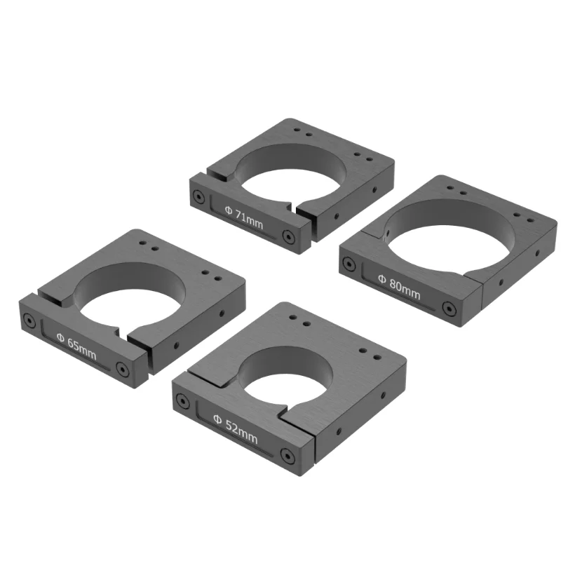 Router Spindle Mount Diameter 43mm, 52mm, 65mm, 71mm, 80mm Aluminum Spindle Clamping Bracket for CNC Router Engraving Machine