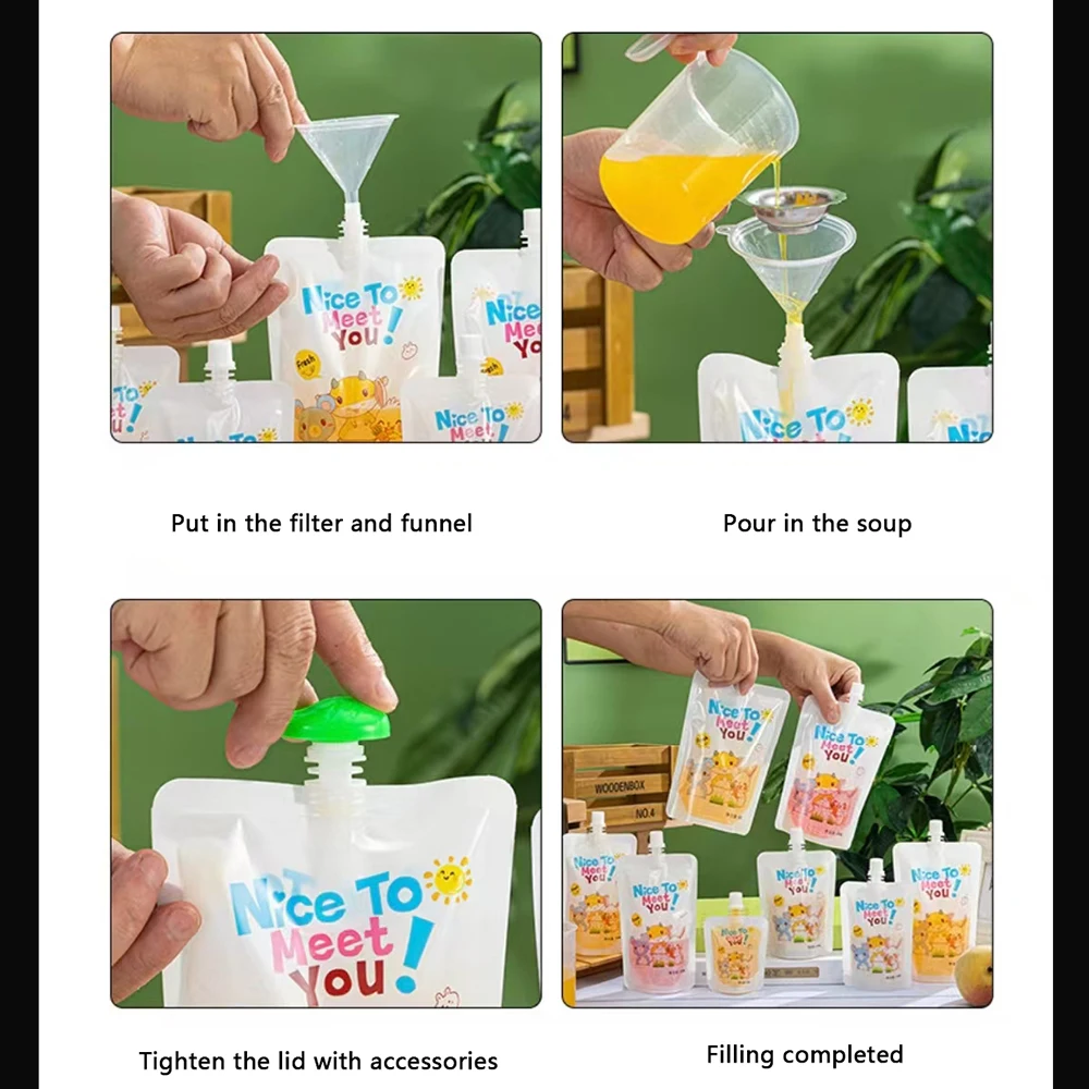 Pochettes alimentaires pour bé - Baby Food Guide avis et prix