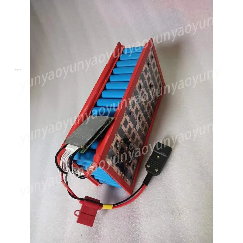 No-Weld Lithium Battery Holder Kit with BMS 12V 24V 36V 48V 60V DIY Battery Pack Assembly Housing for Battery Module