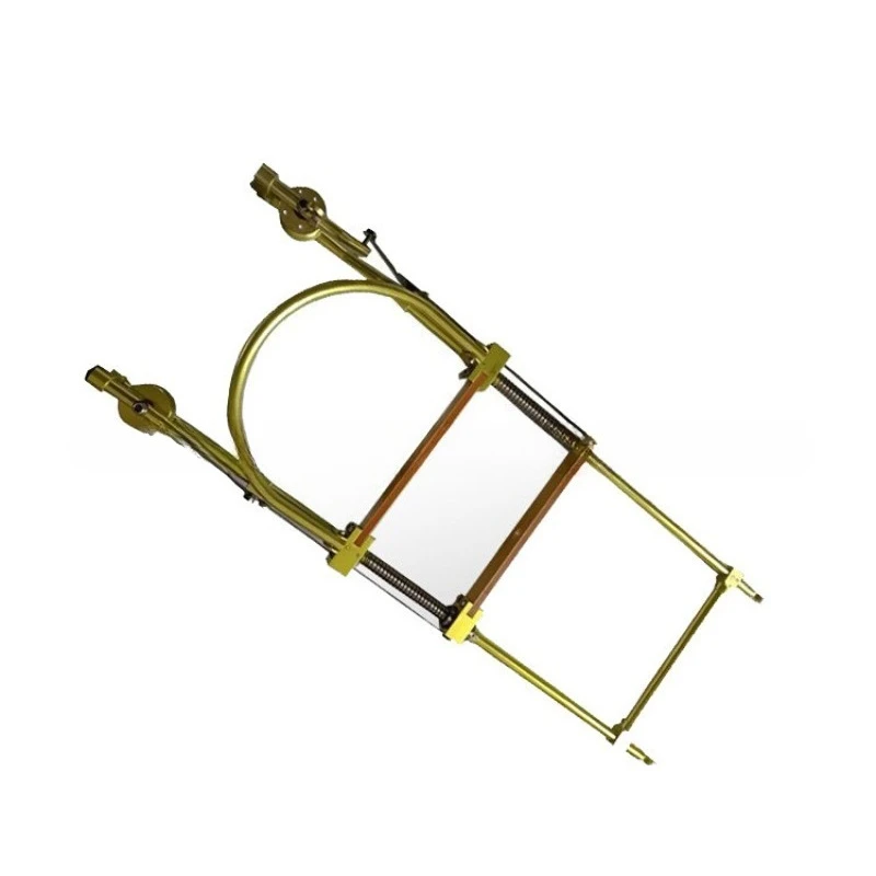 High strength single and double wire soft ladder head insulation automatic locking
