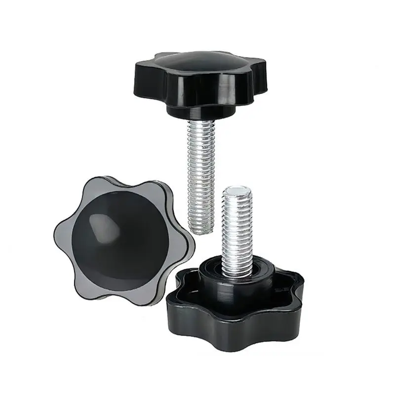 AT02-Torx Handle Screw Plastic Star Bolt Handle Screw Plastic Knob