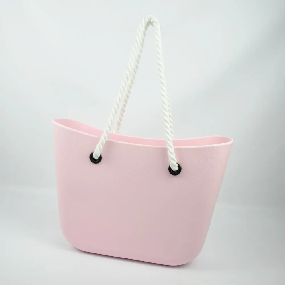 New Tanqu 1 Pair Long Short Very SOFT White Hemp Rope Handle for O Bag Obag Women Handbag Classic Mini Chic City Urban EVA Bag