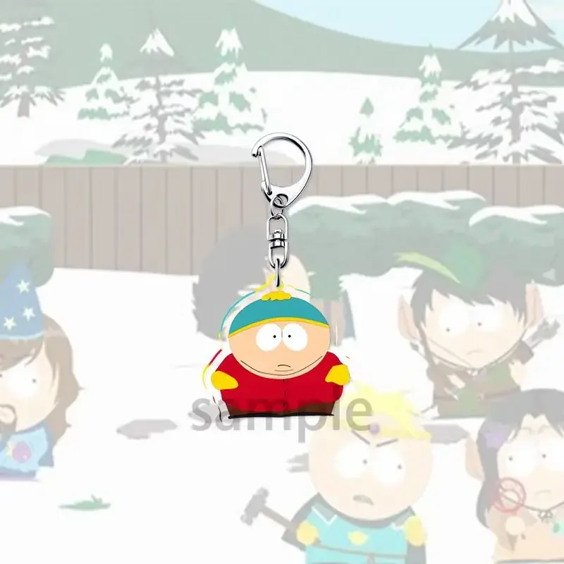 South Park Kyle Kenny Cartman Stan Keychain Phone keychain charm accessories