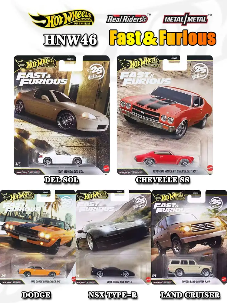 Hot Wheels Fast & Furious 1:64 Diecast Car,Ford Mustang, Alloy Model Toy,Halloween Back To School Gift for Car Hobby Collectors