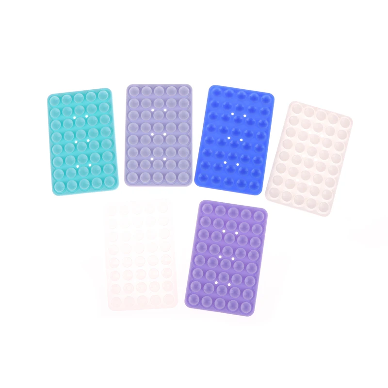 Strong Double-sided Suction Cup Anti Slip Silicone Suction Cups For Mobile Phones Mobile Phone Holder With 40 Silicone
