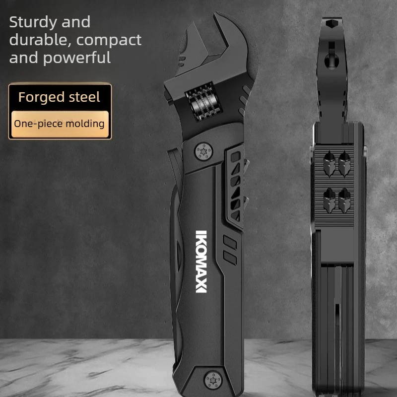 

Multifunctional Adjustable Wrench Tool Genuine Small Jaw Wrench For Faucet Hardware Convenient And Versatile