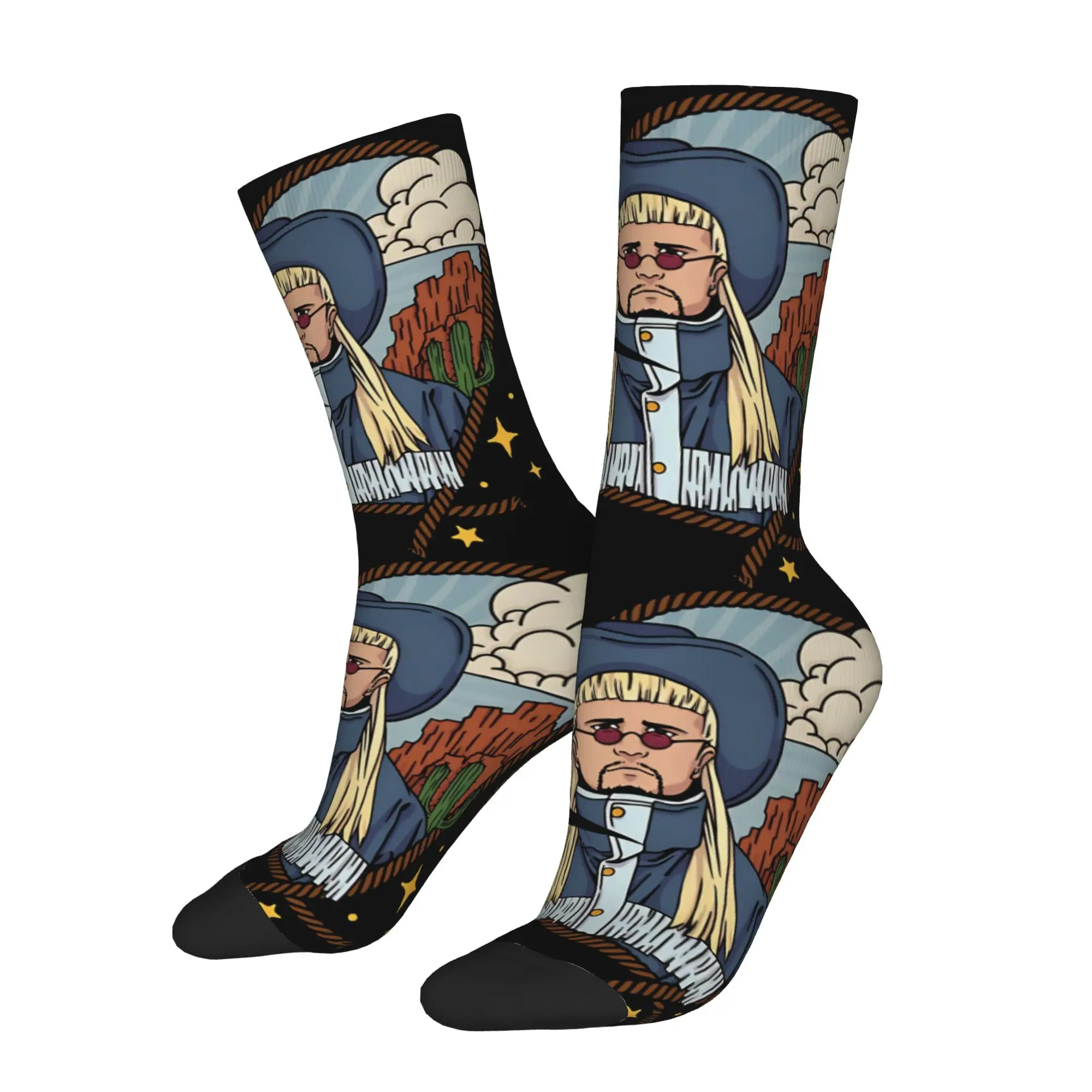 Oliver Tree American Rapper Socks Men Women Polyester Funny Happy  Socks Harajuku Spring Summer Autumn Winter Middle Tube Socks