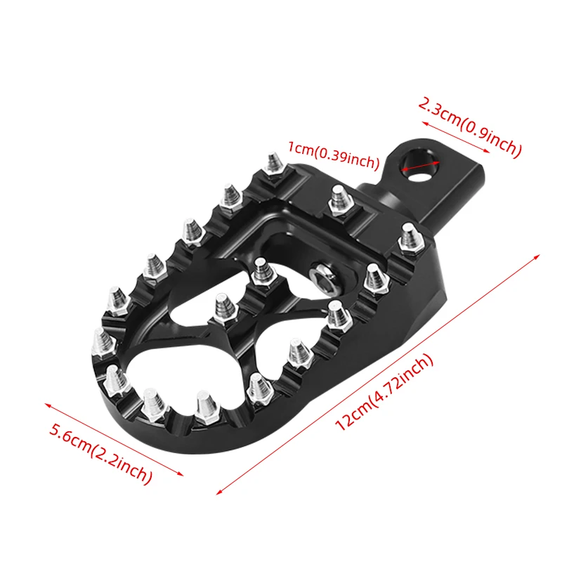 Motorcycle CNC Footpegs Foot Pegs Rests Pedals For Yamaha YZ65 YZ85 YZ125 YZ250 YZ YZF 125 250 450 WR250F WR450F YZ450FX