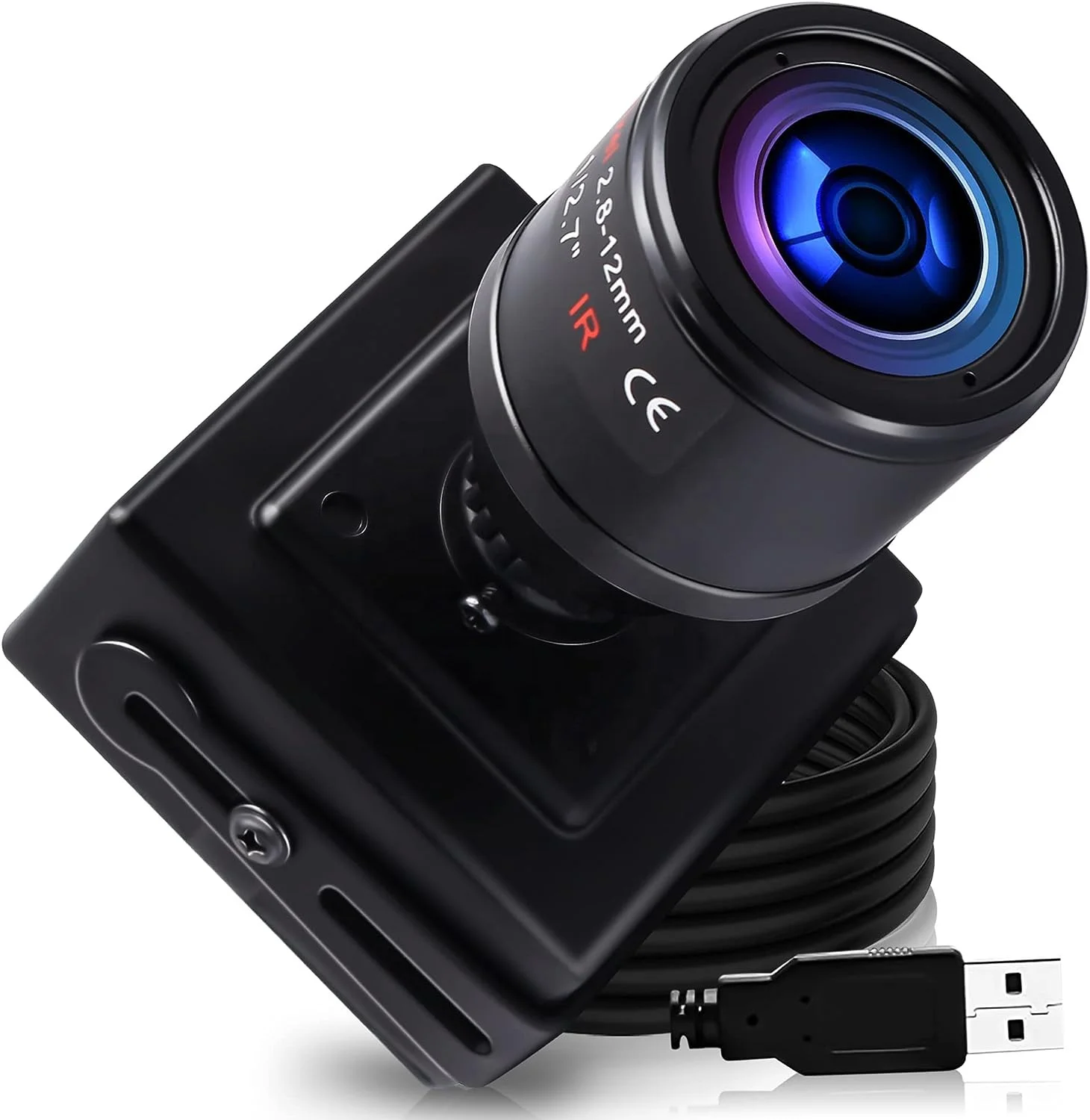 

IMX179 8mp USB Camera 3264X2448 with M12 2.8-12mm Varifocal Lens Mini 4Xzoom Usb Camera for Android Tv Box -USB8MP02G-BFV