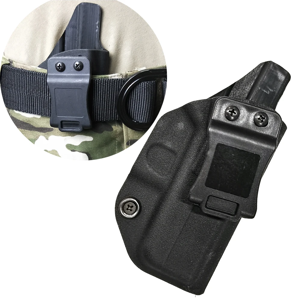 

IWB Concealed Gun Case Tactical KYDEX Gun Holster For Glock 43 Glock 43X Airsoft Pistol Holster Right Hand