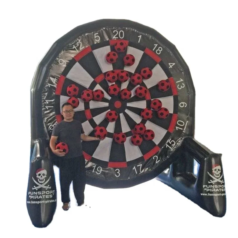 

Hot Sale Inflatable Dartboard Game,Target Shoot Game/ Inflatable Soccer Dart Game