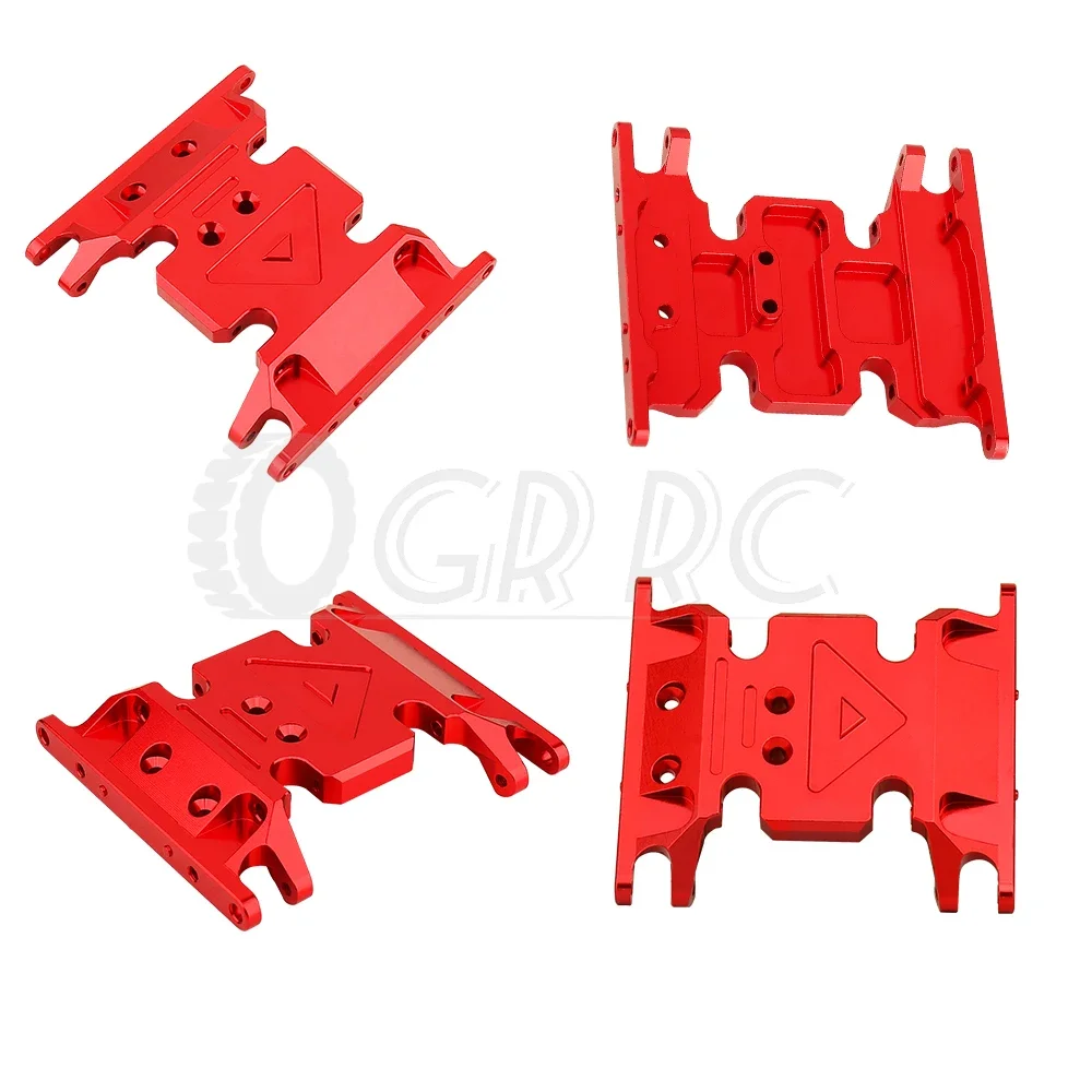 1pc Metal Aluminum Alloy Transmission Holder Skid Plate for 1/10 RC Crawler Axial SCX10 II 90046 AXI90075 Upgrade Parts