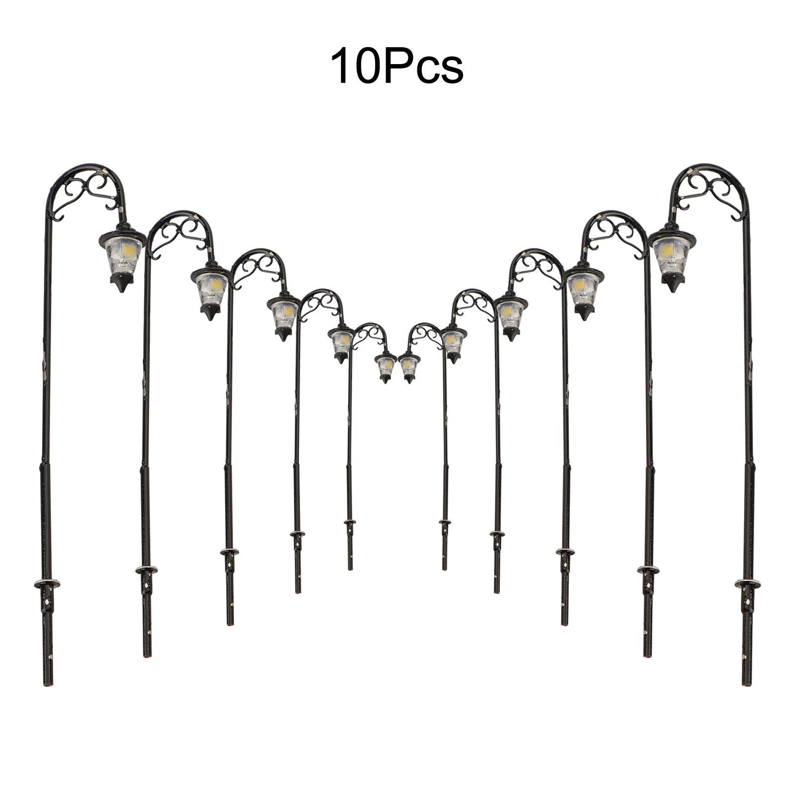 Kit H0 Gauge Light LED Lamps Making Bonsai Decorations Model Park Lanterns Set & Resistors 10* New Kit H0 Gauge