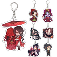 Anime Tian Guan Ci Fu Keychain Hua Cheng Xie Lian Cosplay Bag Pendant Heavenly BlessCartoon Toys Car Couple Keyring