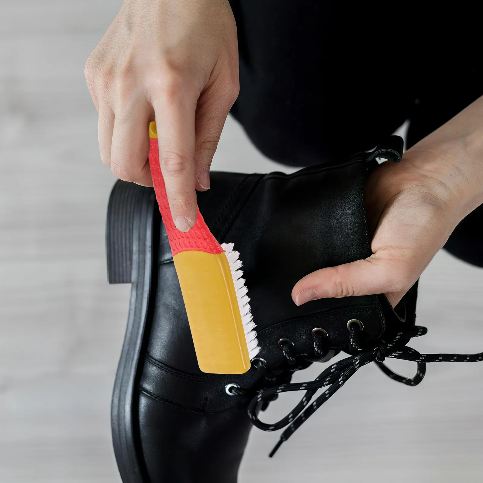 

2Pcs Shoes Brush Soft Bristle Multifunctional Cleaning Tool for Shoes Clothes Laundry Household Stain Remover Care