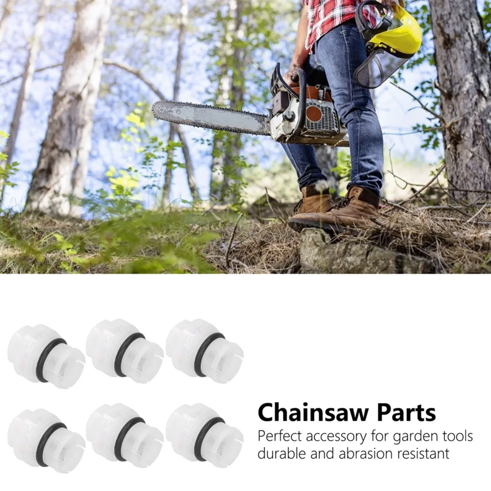 10PCS ABS Material Fuel Tank Vent Compact White Tank Vent Part Safe Design for STIHL 024 026 036 038 044 046 MS311 350 5800