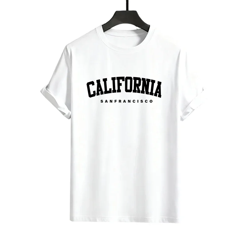 남성용 티셔츠 트랙수트 프린트 캐주얼 반팔 야외 스포츠 조깅 남성 의류 단품 티셔츠 바지 봄 여름