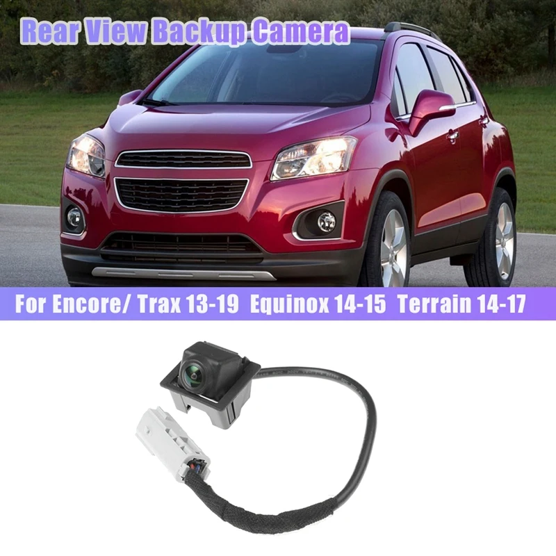 Caméra de recul pour voitures, pour Chevrolet Trax Equinox GMC Terrain 13-19, aide au stationnement, 22868129,42389646