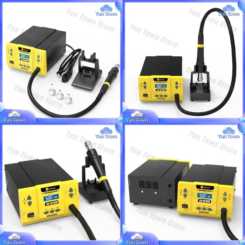 for Kailiwei 861DW Lead Free Digital Hot Air Rework Station 1000W Soldering Iron for Phone PCB IC Chip BGA Desoldering Repair