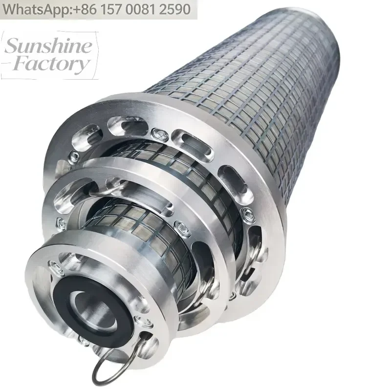 HTC Turbine Dilute Oil Station Stainless Steel Hydraulic Oil Filter element Used in Duplex Oil Cartridge Filter