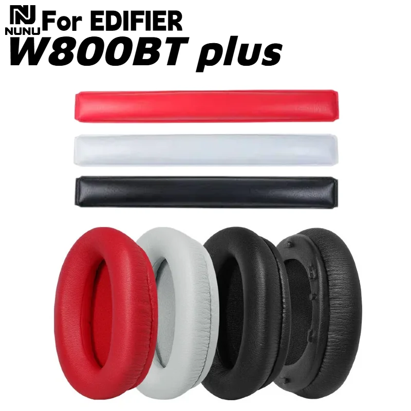 

Replacement head beam cushion / Protein skin Ear Pads With buckle Ear Pads Cushions for EDIFIER W800BT plus Wireless Headphone