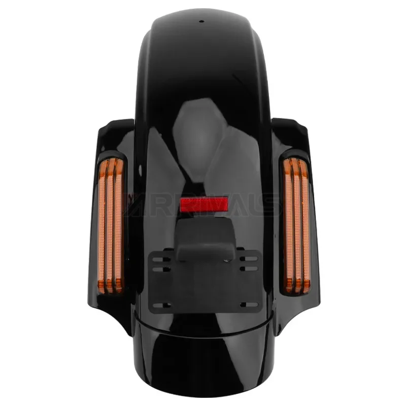 Motorfiets LED CVO Stijl Achterspatbord Systeem Uitbreiding Fascia Set Voor Harley Touring Electra Glide 14-20 Road street Glide FLHR