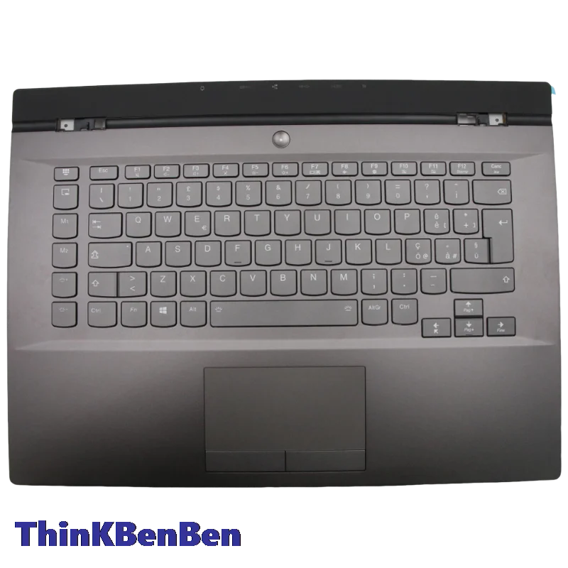 

IT Italian Black Keyboard Upper Case Palmrest Shell Cover For Lenovo Legion Y740 15 15ICHg 15IRH g 5CB0S16431