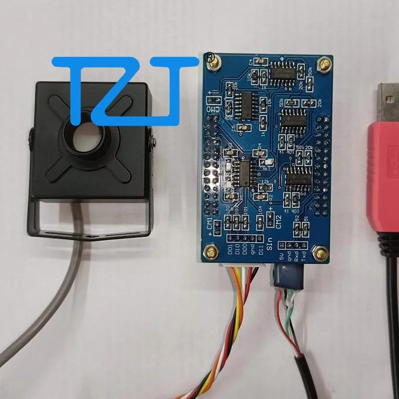 TZT Four Quadrant Photodetector Spot Position Detector 2D Photodetector Module Comes with Source Code