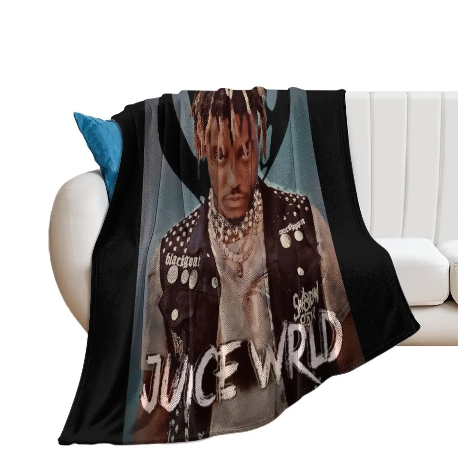 Juice World Design Throw Blanket manga Quilt Hairys Blankets