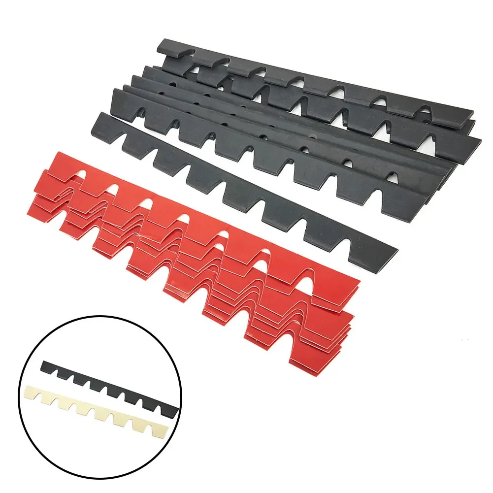 8Pcs Car Bumper Guard Anti Scratch Kit Scrape Protector Skid Plate DIY Front Lip Anti Collision Decor Rubber Strip 35x2.8cm