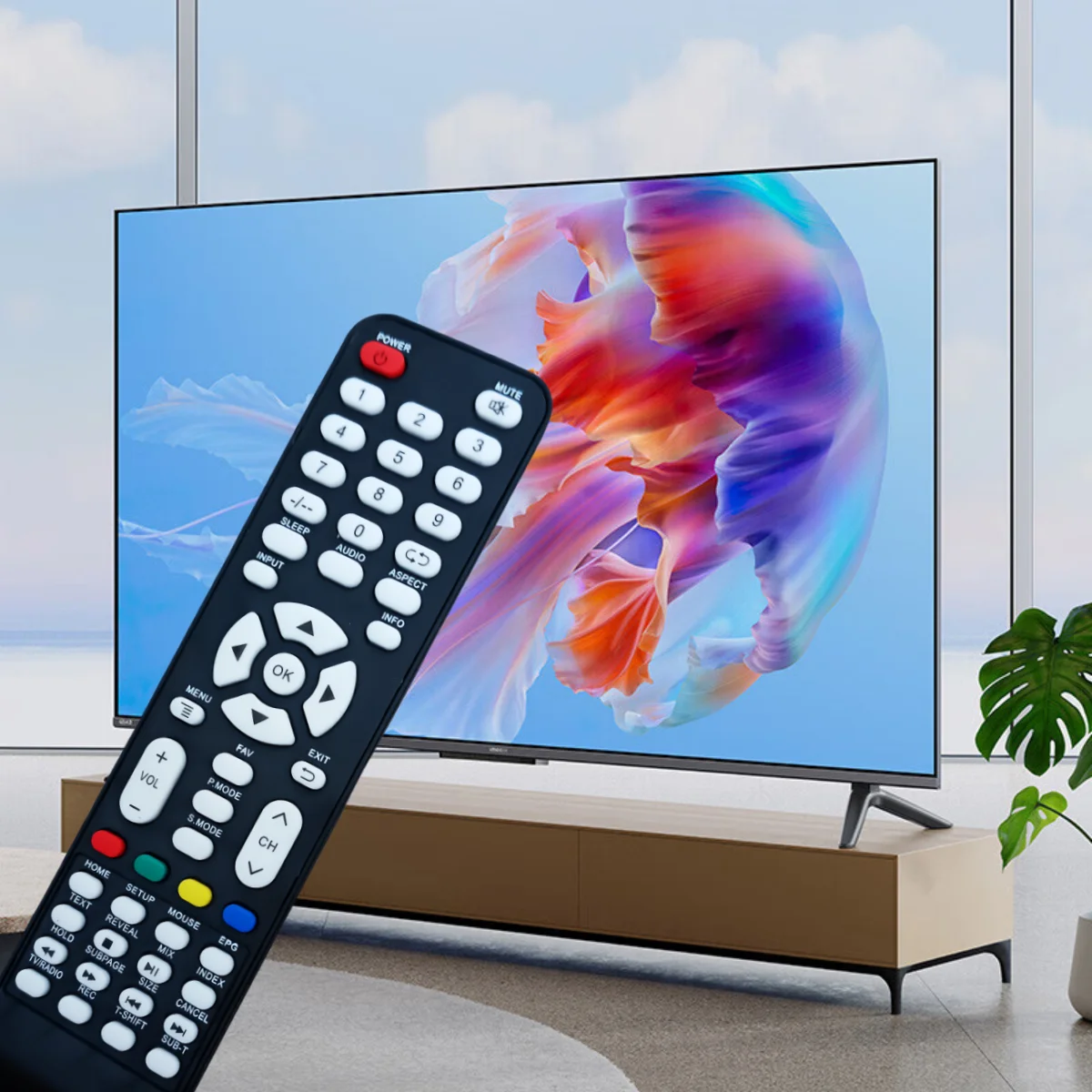 FLTV-40AS410 بديل جهاز التحكم عن بعد الجديد لتلفزيون FUSION الذكي