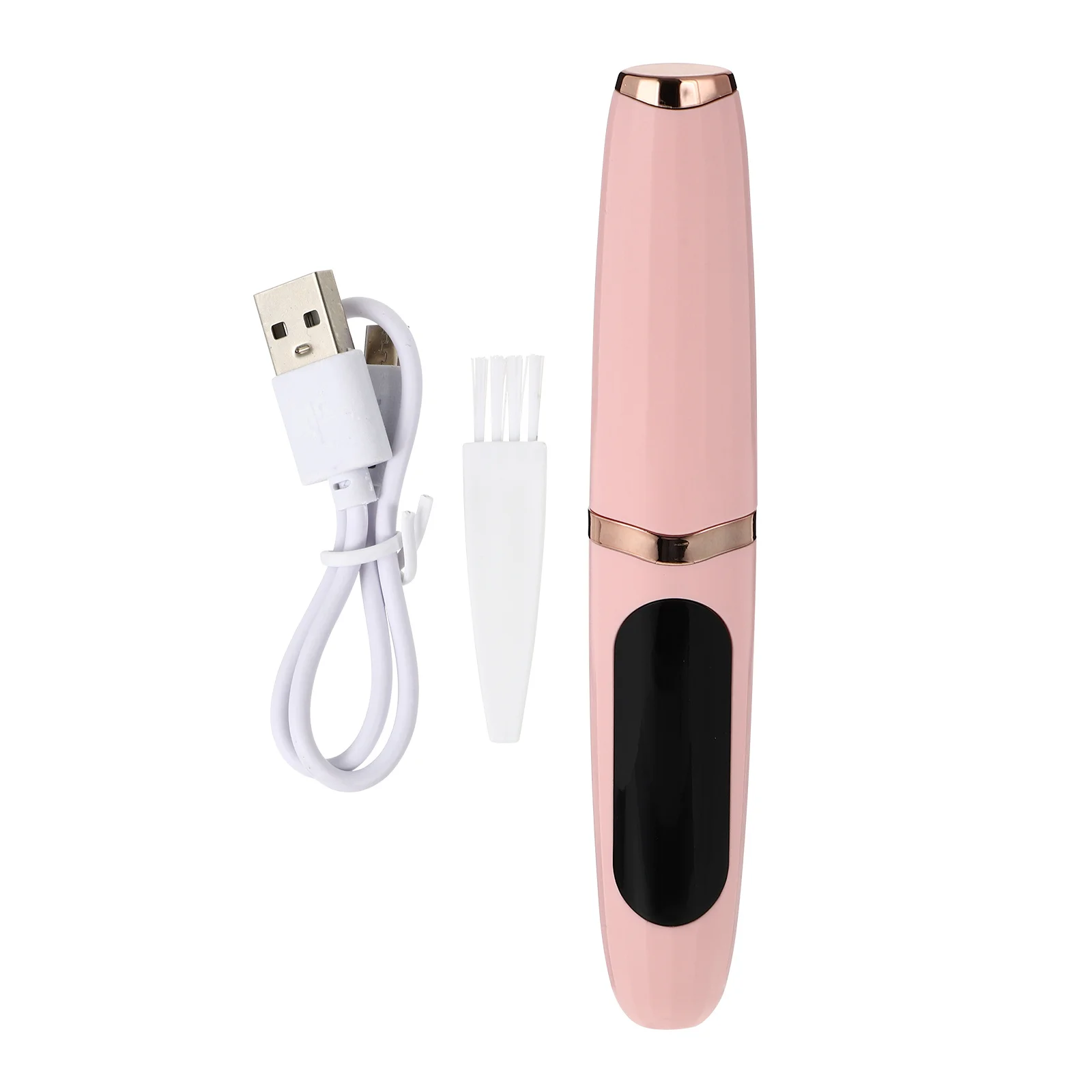 

1Set Heated Eyelash Curler Electric Lash Curling Device Quick Warm Up Safe for Eyelids Reusable Makeup Tool Portable Design