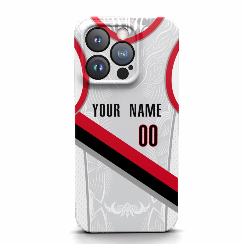 Portland Custom Cover Phone Case Name Number Jerseys Game Basketball For Iphone 16 15 14 Pro Max 13 12 11 Mini X Xs Xr 8 Plus Se