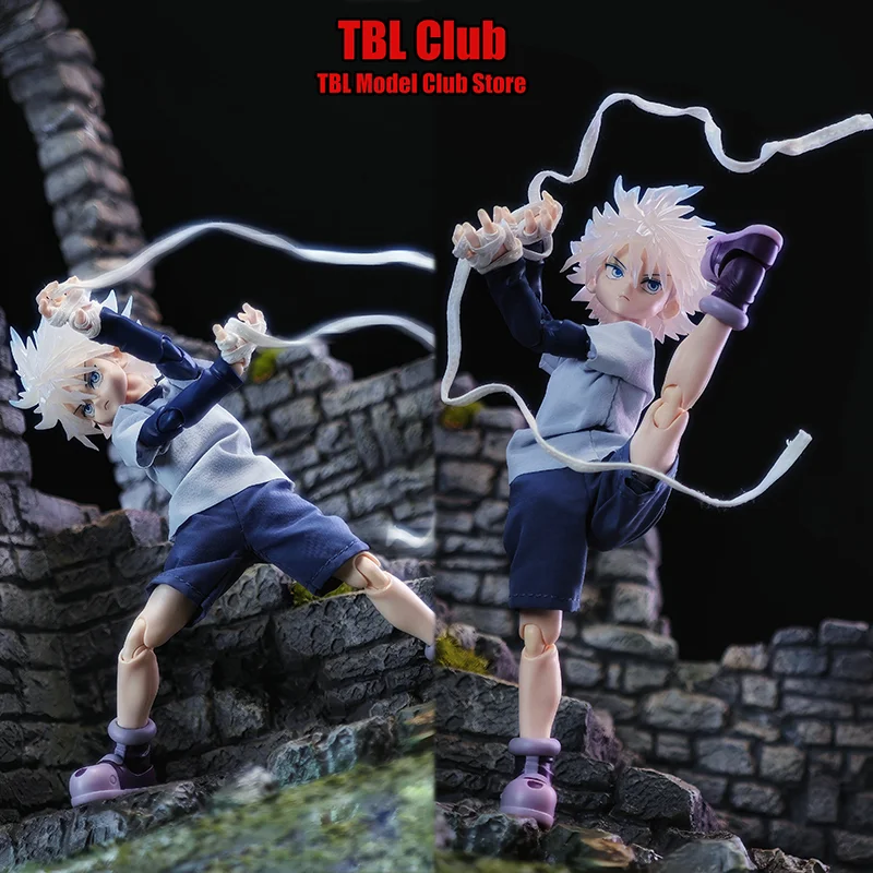 HUNTER×HUNTER キルア フィギュア 12個セット 1/12 スケール男性服 HUNTER×HUNTER キルア・ゾルディック キラー