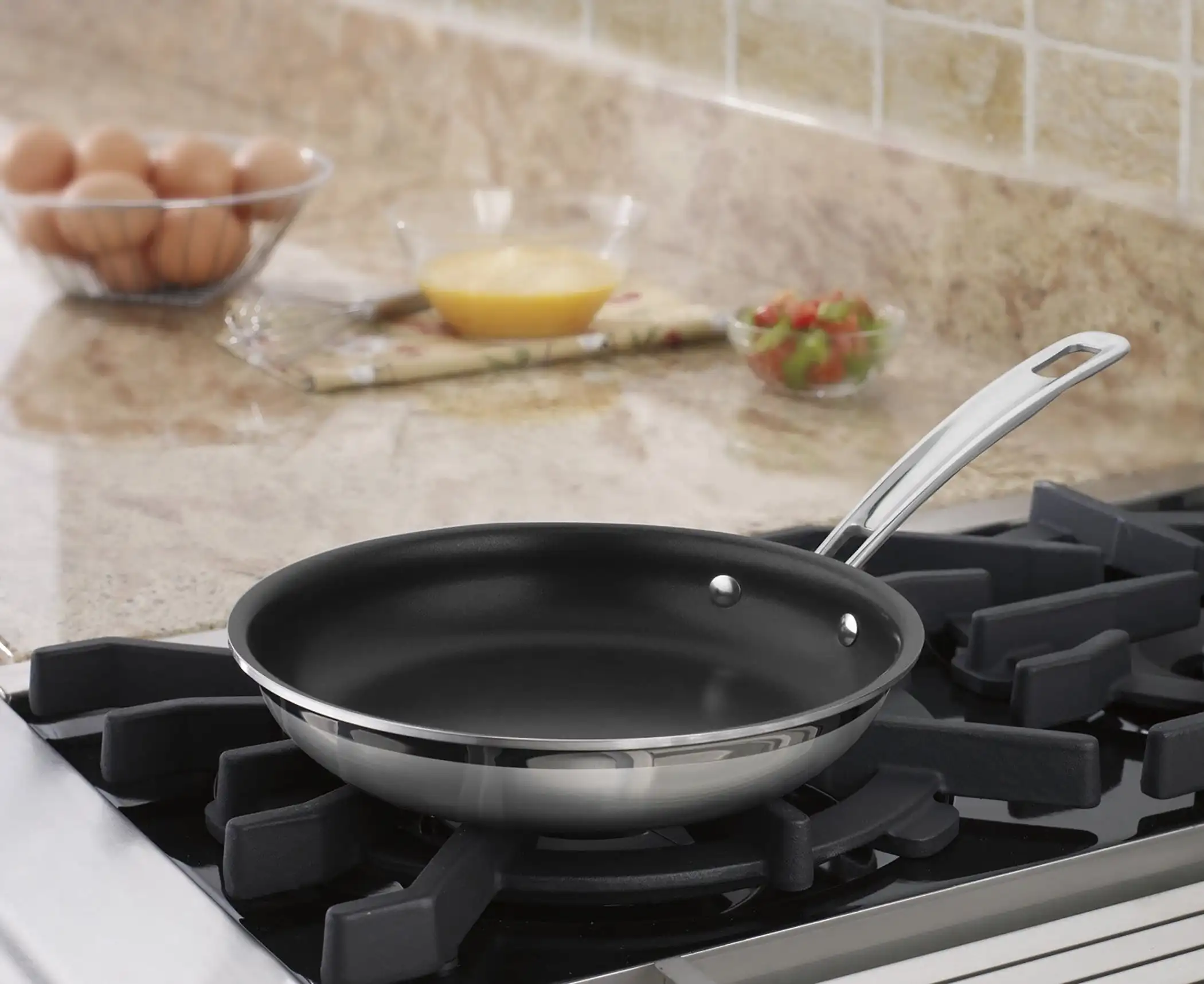 Multiclad Pro Tri-Ply Stainless Steel 8 Non-Stick Open Skillet