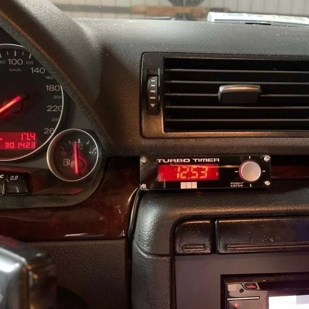 Auto Turbo Timer Led-anzeige Flammendurchschlag Verzögerung Turbolader Motor Schutz Power Weiß/Rot/bule Universal – Detail 5