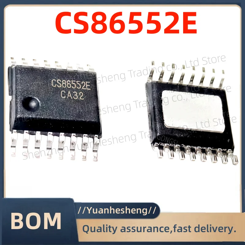 

10-50pcs Brand new and original for CS86552E Spettrodiffuso presenta un amplificatore audioinclasseDsenzafiltro con guadagno 40x