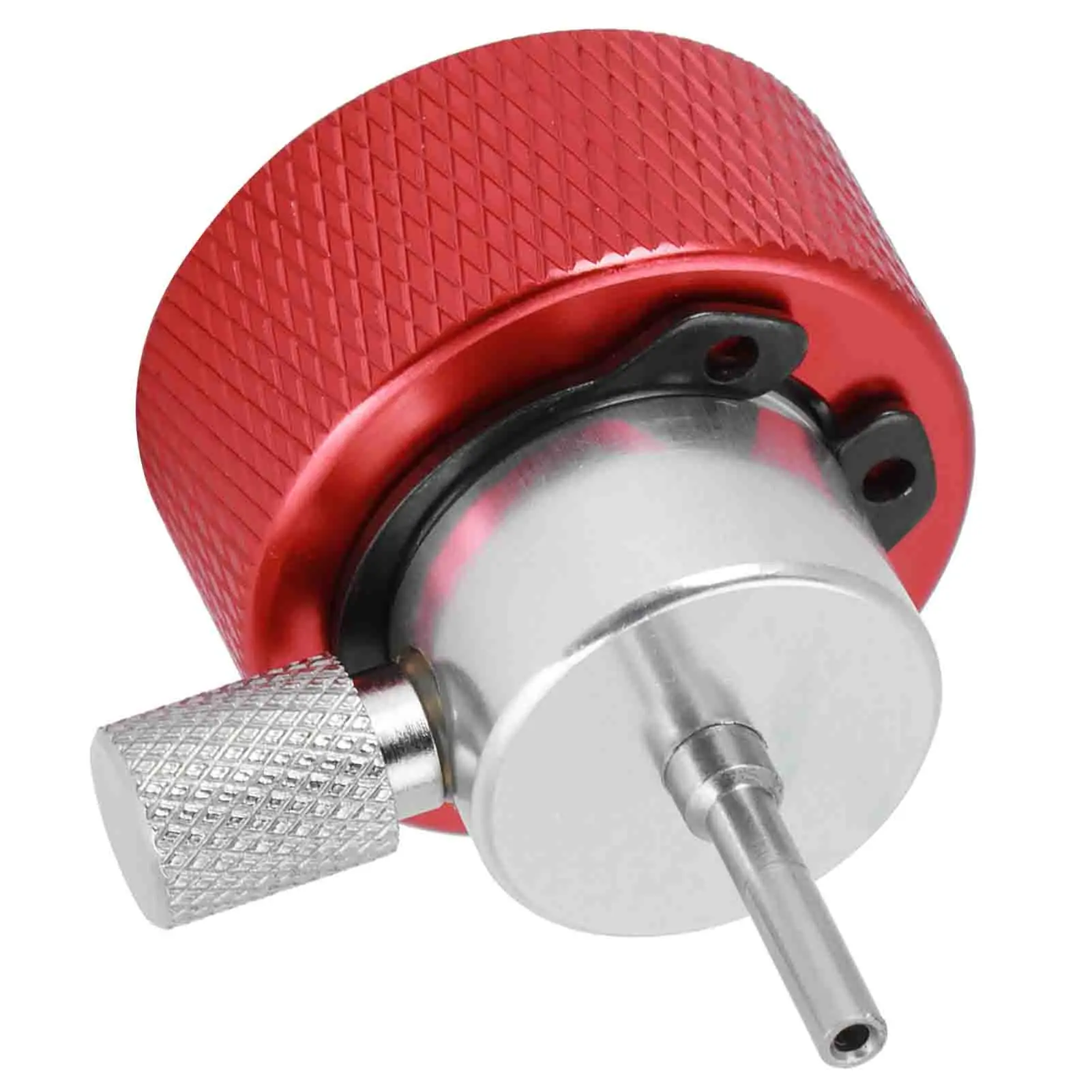 อะแดปเตอร์เติมโพรเพน อะแดปเตอร์ชาร์จแก๊สสีแดงสําหรับอะแดปเตอร์กระบอก แคมป์ปิ้ง-อะแดปเตอร์เติมเตาแก๊สโพรเพน