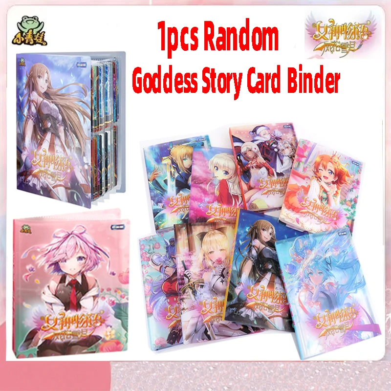 Ｇoddess Ｓtory card binder　Anime Characters Card Album  Holder Binder Acg Romantic　Cards Cartoon Sexy Girl Collection Book Gift