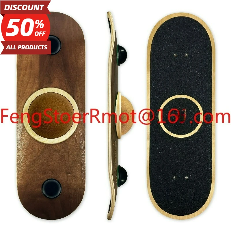 Professional Rotary Balance Board Standing Office Simulation Snowboarding Surfing Training Skateboarding