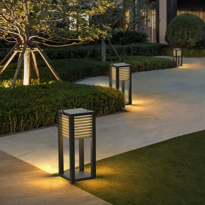 solar outdoor light Villa patio light outdoor lawn light garden landscape light waterproof patio decorative grass light