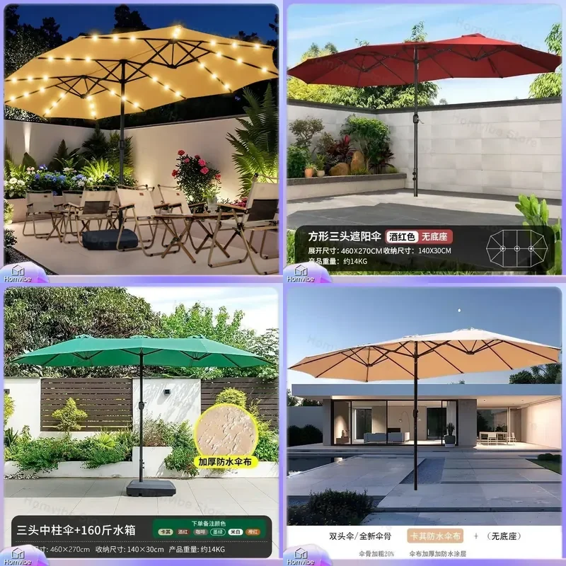 large-outdoor-patio-umbrella-3-sided-middle-pole-sunshade-for-courtyard-garden-camping-market-stall-shop-entrance-heavy-duty
