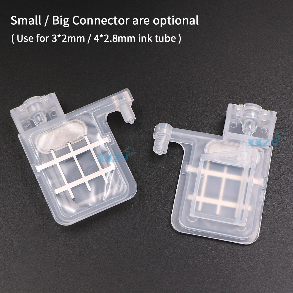 10PCs Transparent DX5 Big Ink Damper for EPSON DX4 DX5 XP600 Printhead Mutoh Allwin Locor Xuli Eco Solvent Printer Ink Dumper