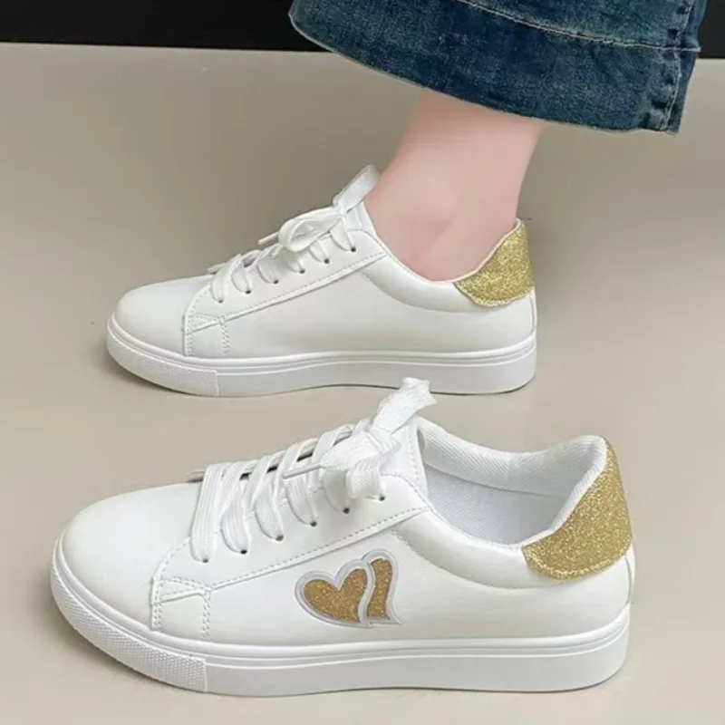 

Women Sneakers Fashion Breathable Flat Shoes Woman Soft Sole Walking Vulcanized Shoes Women Casual Sneakers Zapatos De Mujer