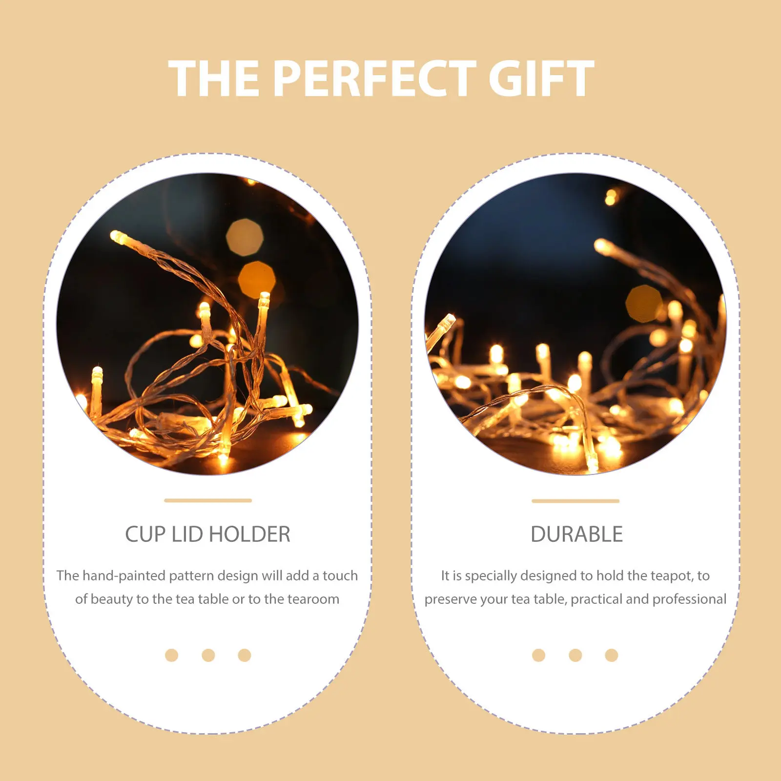 

Подставка для крышки чайника из бамбука: изысканная полировка, безопасна для использования, идеальна для дома, офиса, отеля, для хранения крышек чайных чашек