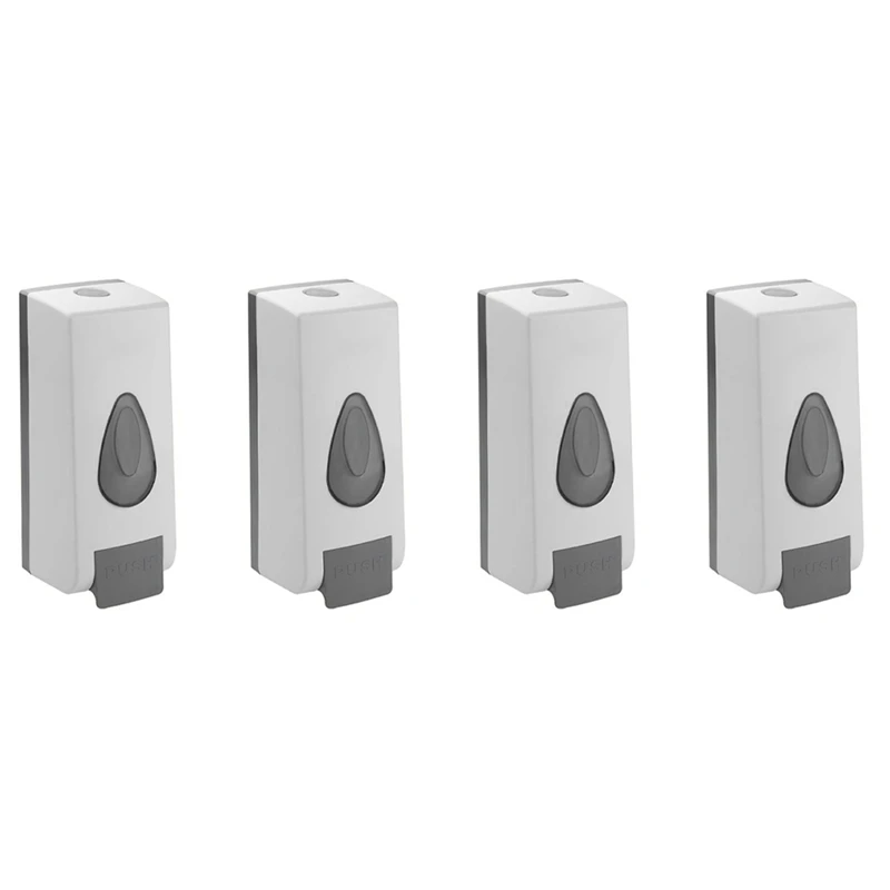 4x-manual-soap-and-hand-dispenser-for-commercial-or-residential-use-good-forlotion-gel-wall-mounted-600ml