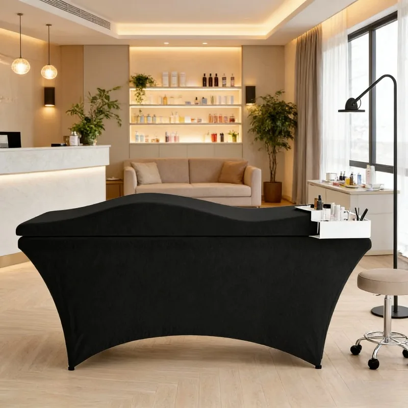 

Розовый бархатный матрас-топпер для кушетки, удобный мягкий матрас для наращивания ресниц, массажный матрас для косметолога